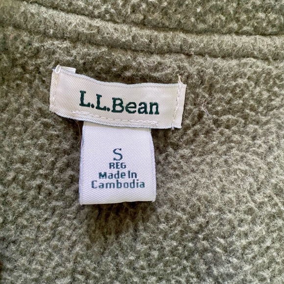 LL Bean 3/4 Zip - Picture 4 of 5